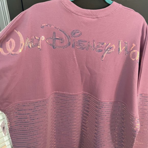 Walt Disney World 50th Anniversary Pink Sequined Spirit Jersey - Picture 5 of 6